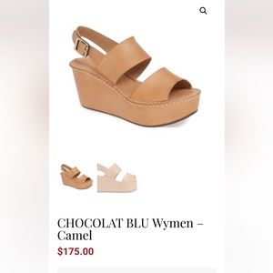Chocolat Blu Wynette Camel sz 7